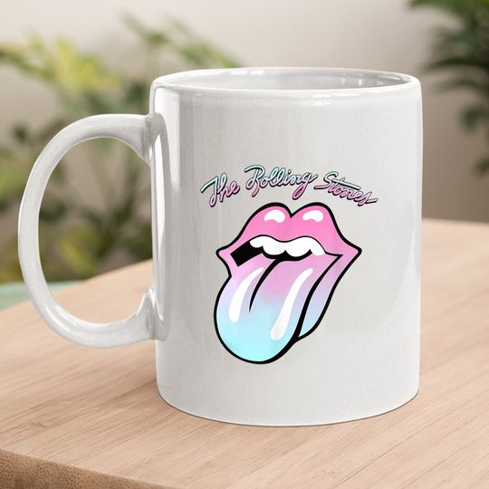 Official Rolling Stones Gradient Tongue Coffee Mug