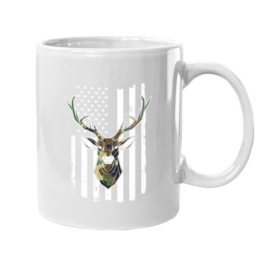 Camouflage Hunting Buck Deer Hunter Coffee Mug
