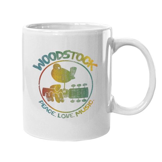 Woodstock Colorful Logo Slim Fit Coffee Mug