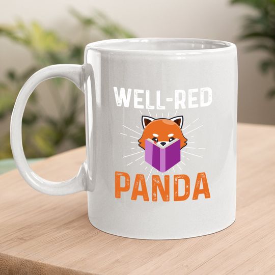 Well Red Panda Coffee Mug