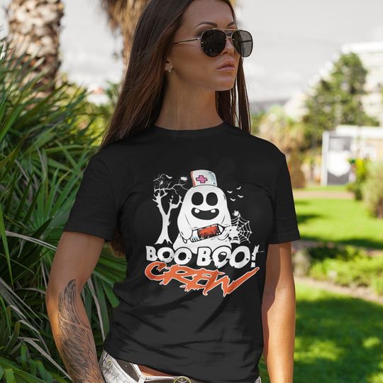 Discover Boo Boo Crew Nurse Halloween Classic T-Shirt