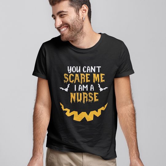 Discover You Can't Scare Me I Am A Nurse Classic T-Shirt