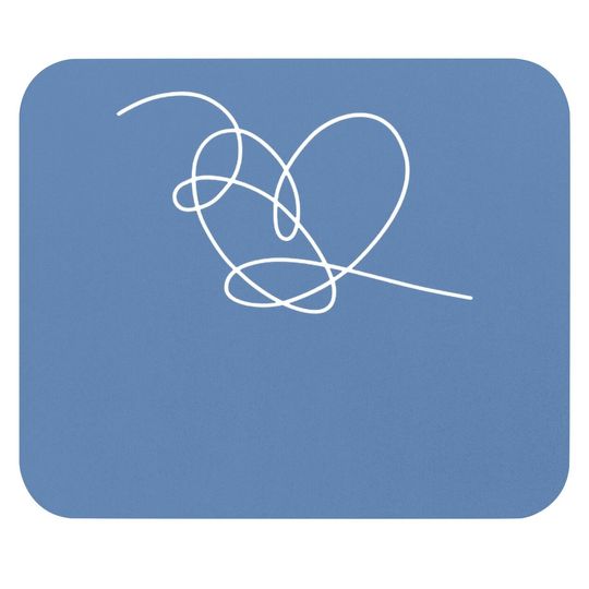 Discover Love YourSelf Heart Mouse Pads