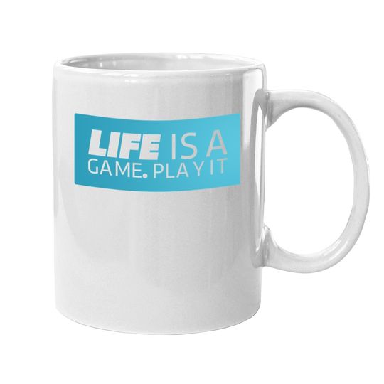 Discover Life Is A Game Play It Mugs