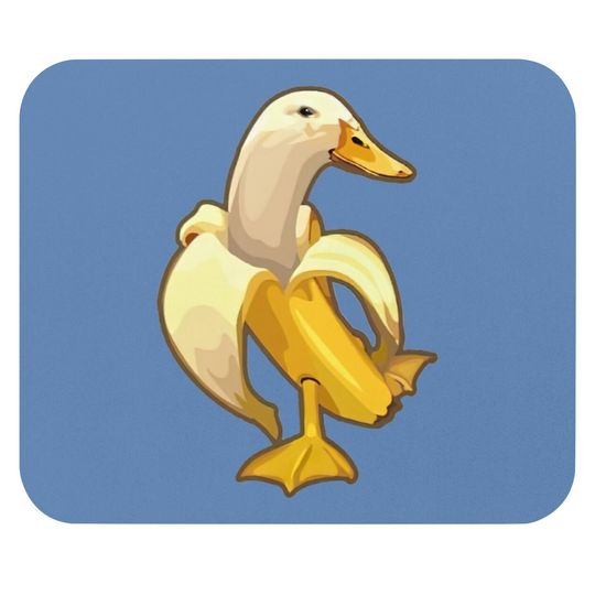 Duck Memes Banana Mouse Pads