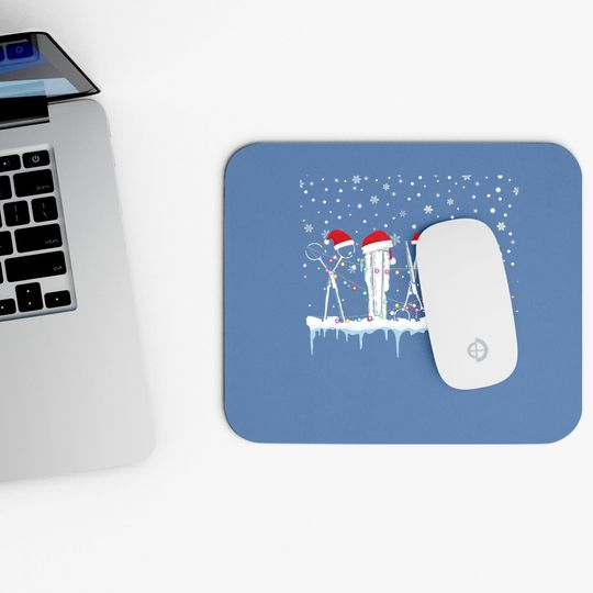 Hairdresser Christmas Esthetician Mouse Pads