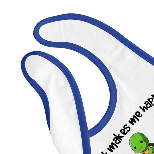 What Makes Turtle Happy Classic Baby Bib