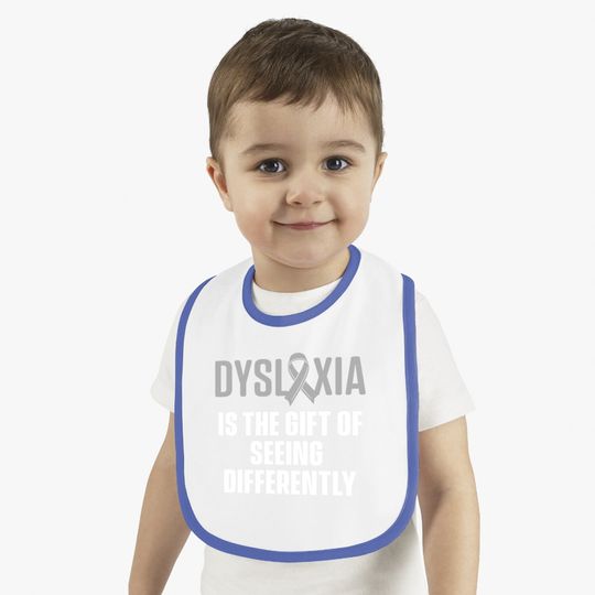 Dyslexia Teacher Therapist Dyslexic Therapy Baby Bib