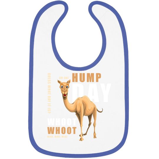 Hump Day Baby Bib Guess What Day It Is - Camel! Baby Bib