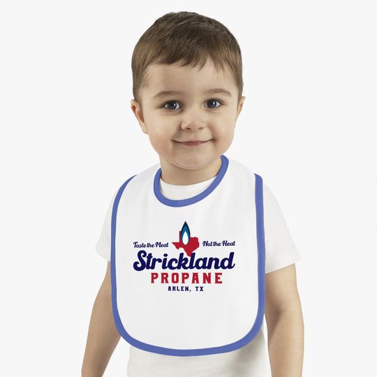 King Of The Hill Strickland Propane  baby Bib