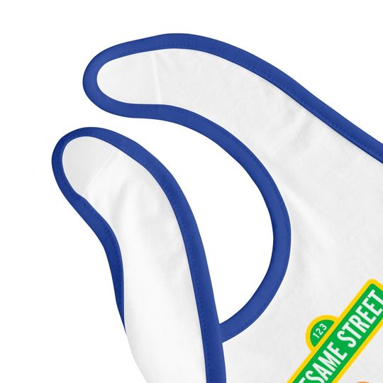 Sesame Street 50 Years Logo Baby Bib