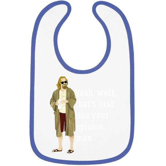 The Big Lebowski The Dude Yeah Baby Bib