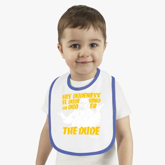 The Big Lebowski The Dude  baby Bib