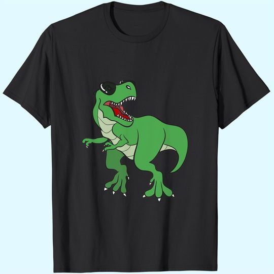 T-Rex Sunglasses Dinosaur Primeval T-Shirt