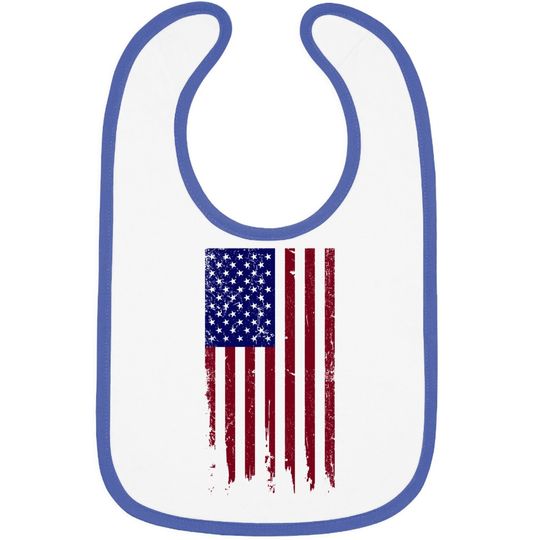 Baby Bib America Patriotic Flag