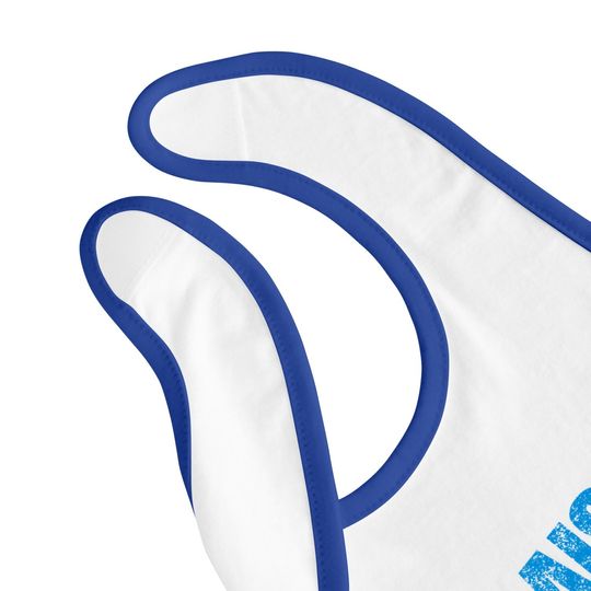 Vintage Raised Right Republican Elephant Pro Trump 2020 Baby Bib