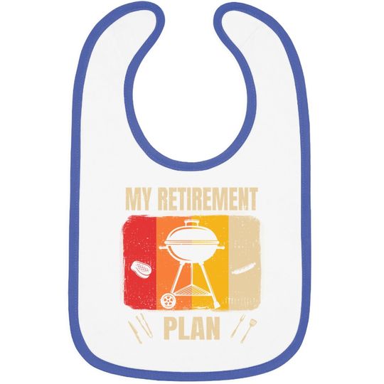 My Retirement Plan Bbq Timer Barbecue 2021 Gift Baby Bib