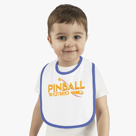 Pinball Wizard Arcade Baby Bib