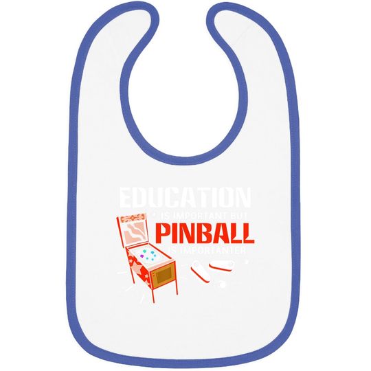 Pinball Tournament Baby Bib Baby Bib
