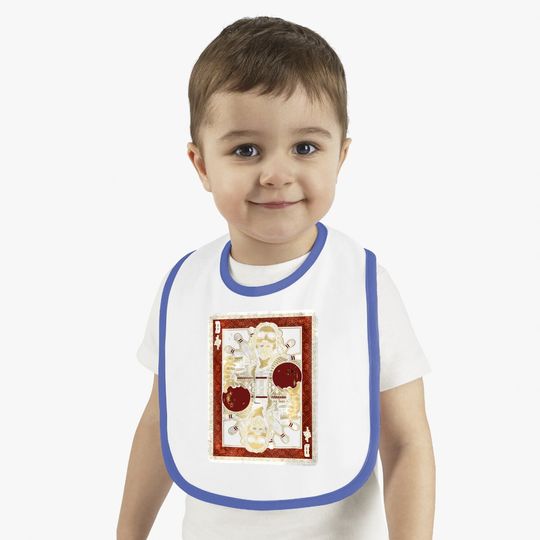 The Big Lebowski The Dude Abides Playing Card Baby Bib