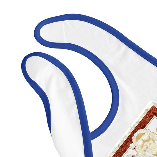 The Big Lebowski The Dude Abides Playing Card Baby Bib