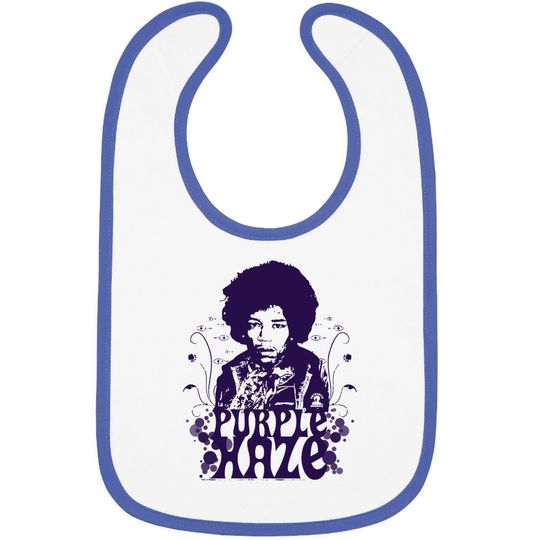 Jimi Hendrix - Purple Haze Baby Bib