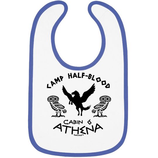 Camp Half Blood Cabin 6 Athena Adult Baby Bib