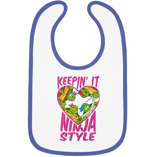 Teenage Mutant Ninja Turtles Keepin' It Ninja Style Baby Bib