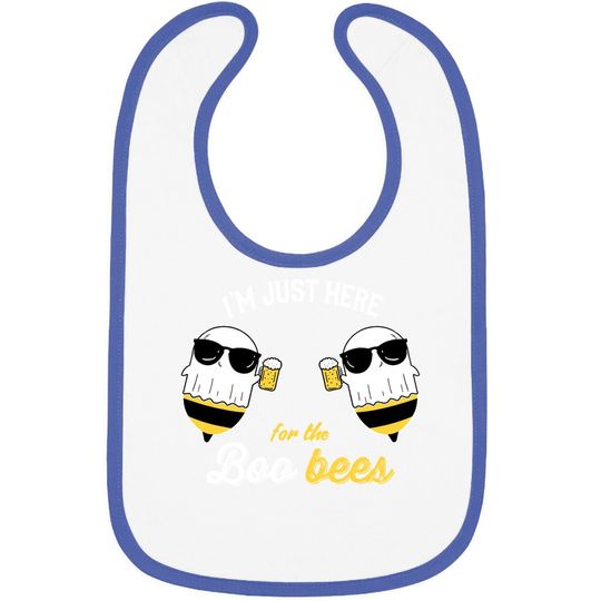 I'm Just Here For The Boo Bees Halloween Baby Bib