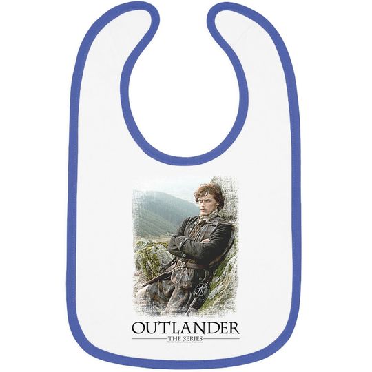 Outlander Jamie With Series Logo Bib