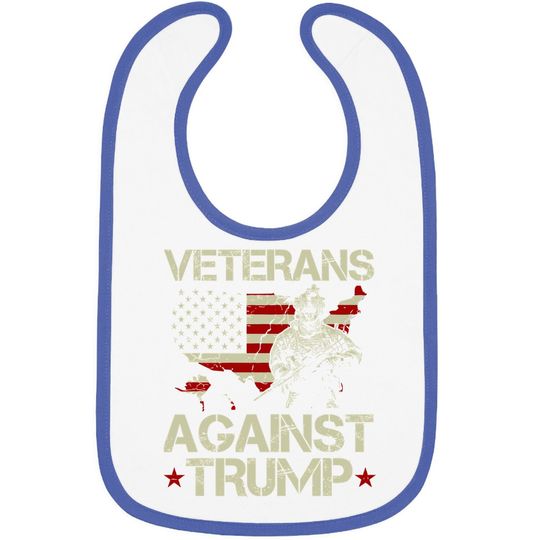 Veterans Against Donald Trump Baby Bib