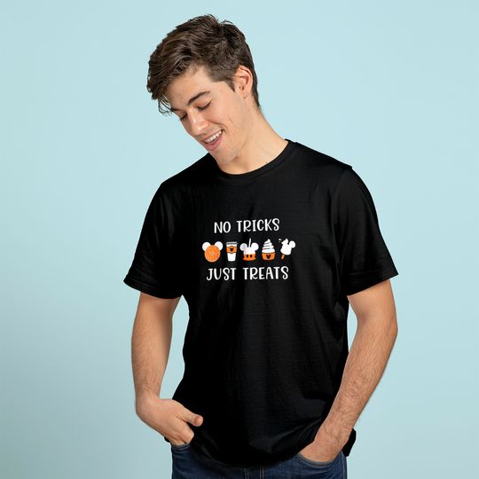 Funny Halloween No Tricks Just Treats Pumpkin Spice T-Shirt