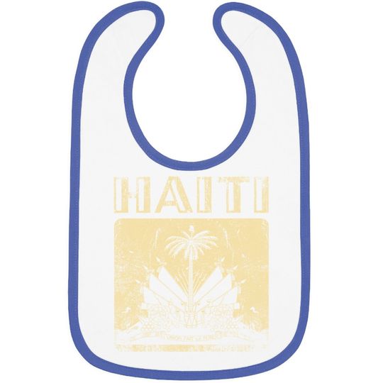 Haiti 1804 | Haitian Flag Baby Bib