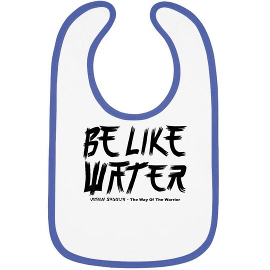 Bruce Lee Expectations Signature Quote Baby Bib