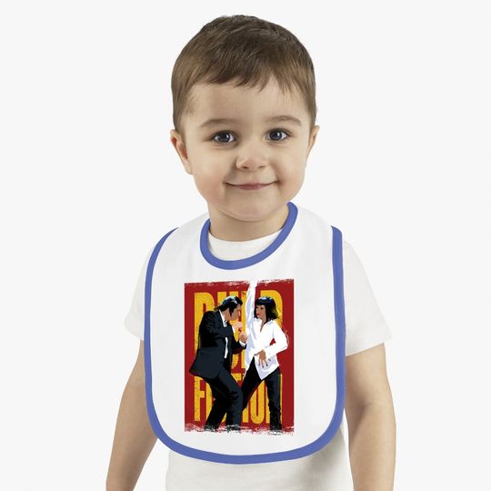 Nirvan Pulp Fiction Dance Baby Bib