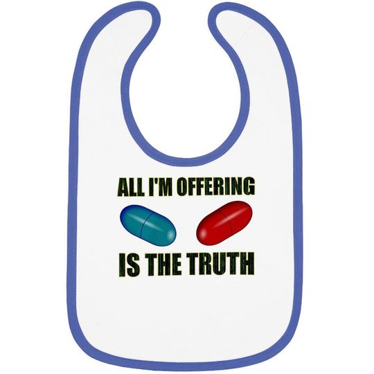 The Matrix All I Offer Is The Truth Baby Bib