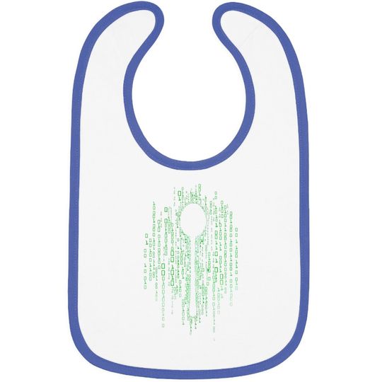 The Matrix There Is No Spoon  baby Bib
