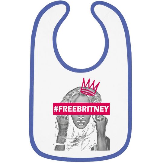 Freebritney Jersey Cotton Baby Bib