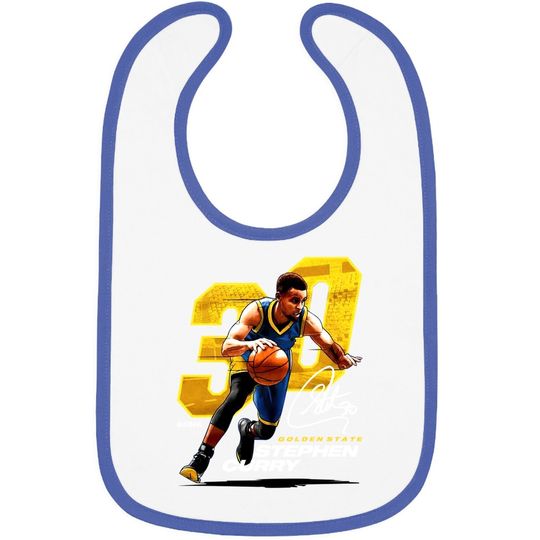 500 Level Steph Curry Golden State Basketball Baby Bib