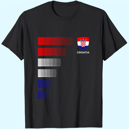 Croatia Football Jersey T-Shirt