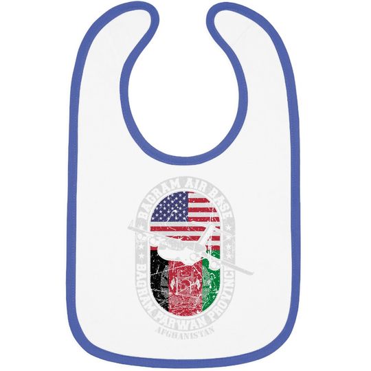 Bagram Air Base Airfield Usaf Afghanistan Baby Bib