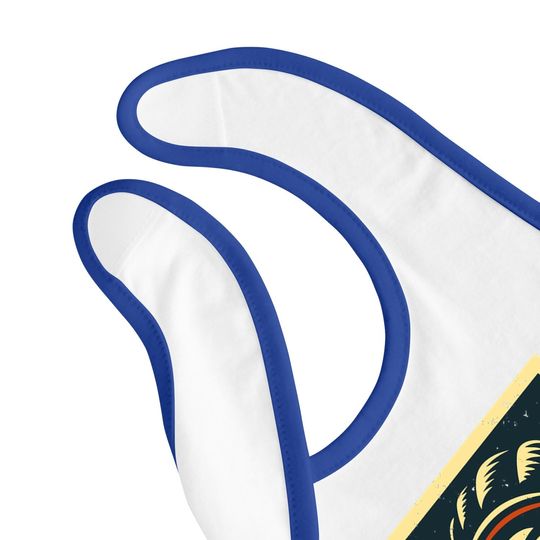 Laika Dog Sputnik Space Travel Baby Bib