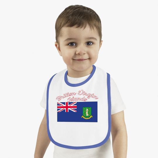 British Virgin Islands Flag Baby Bib