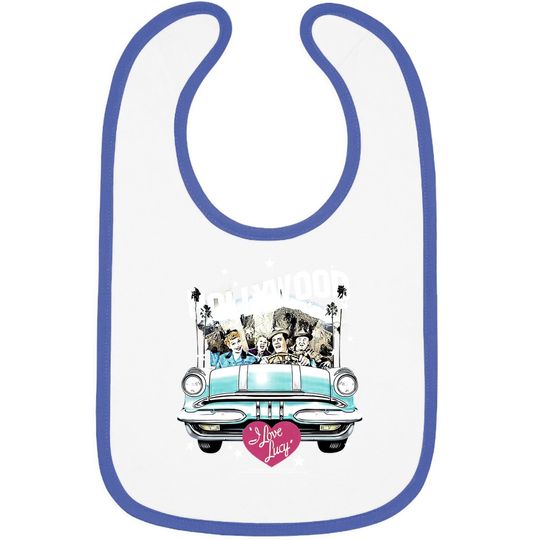 Trevco I Love Lucy Short Sleeve Baby Bib