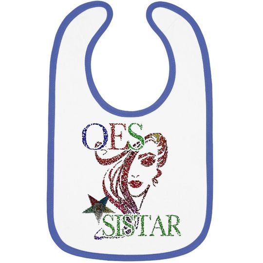 Order Of The Eastern Star Oes Sistar Ritual Ring Masonic Baby Bib