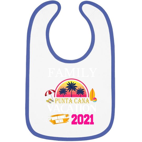 Punta Cana Family Vacation Matching Dominican Republic Baby Bib
