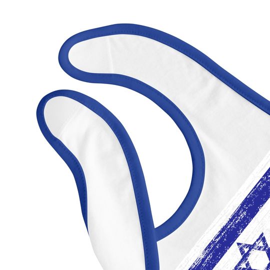 Flag Of Israel Baby Bib