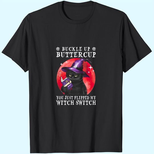 Discover Buckle Up Butter Cup Halloween Collection T Shirt