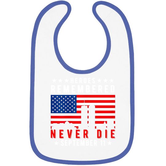 Patriot Day Baby Bib