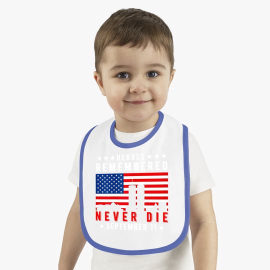 Patriot Day Baby Bib
